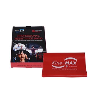 Kine-MAX Pro-Resistance Band - Level 2 – Červená (Střední) (8592822000679)