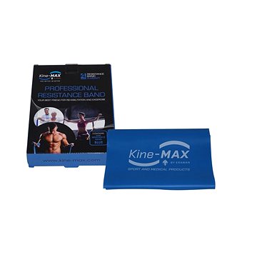 Kine-MAX Pro-Resistance Band - Level 4 – Modrá (Extra Těžká) (8592822000709)
