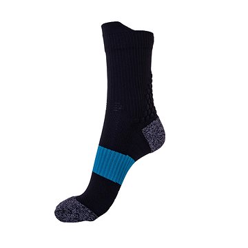 Sportovní ponožky RACE-BK, černá/modrá (SPTkmpo01nad)