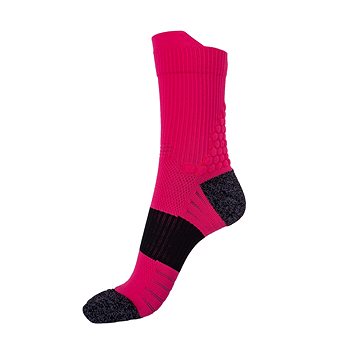 Sportovní ponožky RACE-PK, růžová/černá (SPTkmpo03nad)
