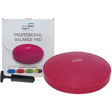 Kine-MAX Professional Balance Pad - růžový (8592822000846)