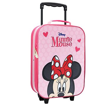 Cestovní kufr trolej Minnie růžový (Va3835)