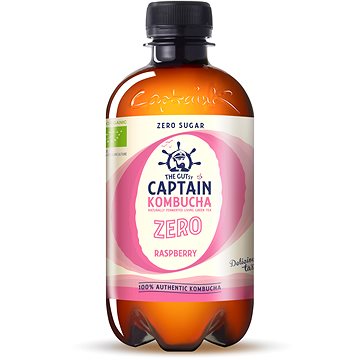 Captain Kombucha ZERO Malina 400 ml (5600821262561)