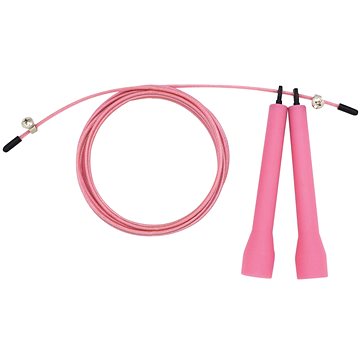 Lifefit speed rope 300cm, růžové (4891223127423)