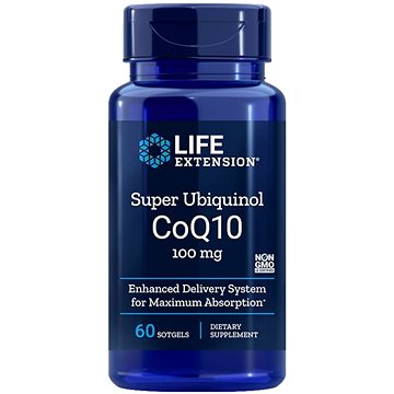 Life Extension Super Ubiquinol CoQ10, 60 kapslí (01929)