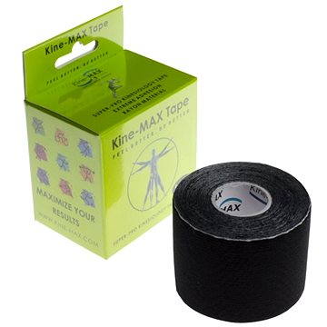Kine-MAX SuperPro Rayon kinesiology tape černá (8592822000341)