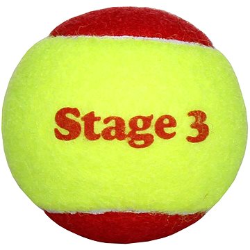Stage 3 Red dětské tenisové míče 1 ks (24310)