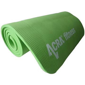 Acra NBR Yoga Mat 1830×600×12 mm, zelená (05-D87-ZE)