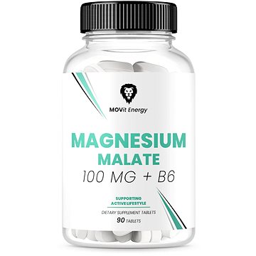 MOVit Magnesium malate 100 mg + B6, 90 tablet (8594202101402)
