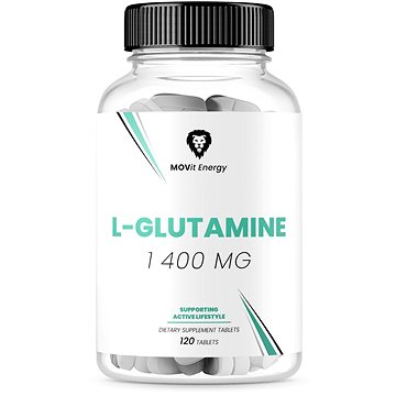 MOVit L-Glutamin 1400 mg, 120 tablet (8594202101358)