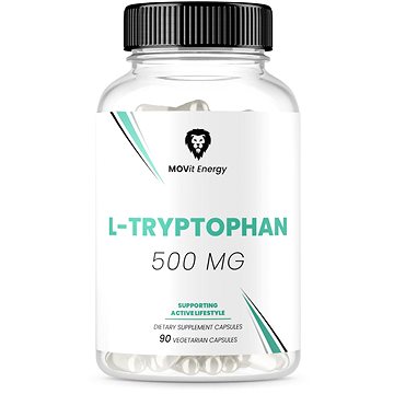 MOVit L-Tryptofan 500 mg, 90 vegetariánských kapslí (8594202101372)