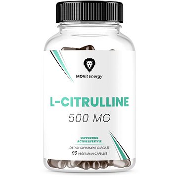 MOVit L-Citrulin 500 mg, 90 vegetariánských kapslí (8594202101389)