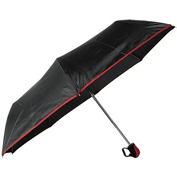 MPM Deštník Reina černý s červeným lemem - K06.3217.9020 (291662)