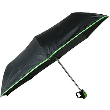 MPM Deštník Reina černý se zeleným lemem - K06.3217.9040 (291664)