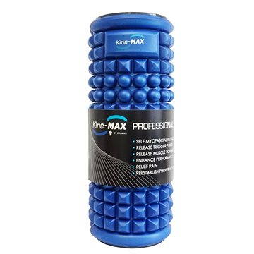 Kine-MAX Professional Massage Foam Roller - Masážní Válec - Modrý (8592822000518)