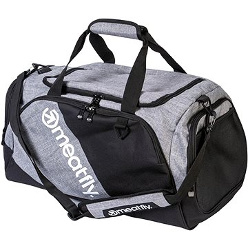 Meatfly cestovní taška Rocky, Black/Grey (MF-22000250)