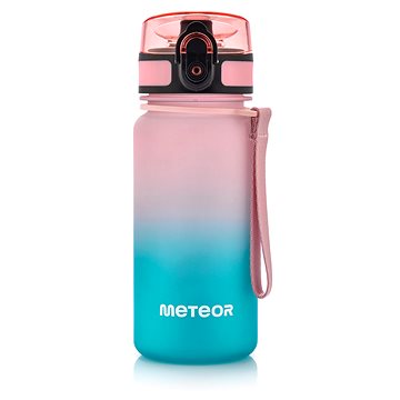 METEOR tritanová sportovní láhev 350 ml, růžovo-modrá (D-164-RM)