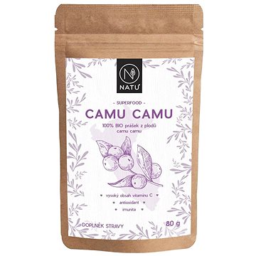 NATU Camu Camu BIO prášek 80 g (8596299006233)