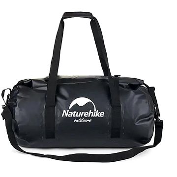 Naturehike vodotěsný batoh 120l - černý (6927595744499)