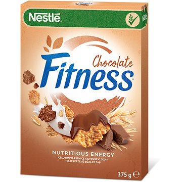 Nestlé FITNESS čokoládové snídaňové cereálie 375g (7613035213678)
