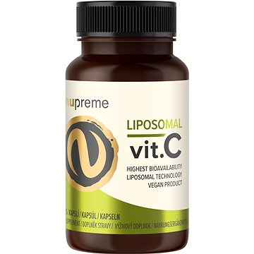 Nupreme Liposomální Vitamín C, 30 kapslí (8594176064833)