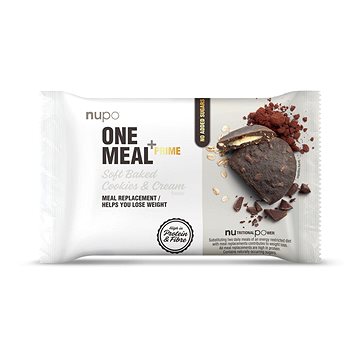 ONE MEAL +Prime Koláček – Cookies & cream (5715667600023)