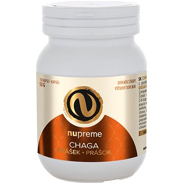 Nupreme Chaga Biomasa 100 kapslí (8594176066646)