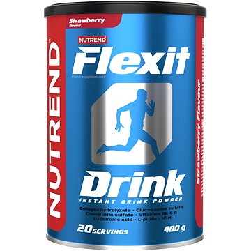Nutrend Flexit Drink, 400 g, jahoda (8594014865097)