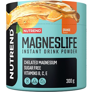 Nutrend Magneslife instant drink powder 300 g, pomeranč (8594073172662)