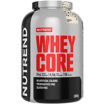 Nutrend WHEY CORE 1800 g, cookies (8594073171443)