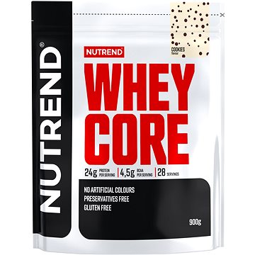 Nutrend WHEY CORE 900 g, cookies (8594073171436)