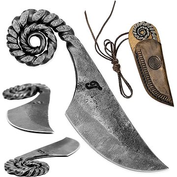 Madhammers Kovaný keltský nůž Mini beran s pochvou (MAD-011-GH)