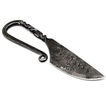 Madhammers Kovaný keltský nůž C3 s pochvou tmavý (MAD-014-GH)