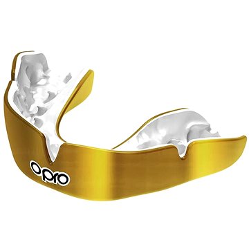 OPRO Instant custom fit solids, zlatá/bílá (102520003)