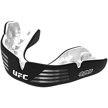 OPRO INSTANT CUSTOM FIT UFC, černá/stříbrná/bílá (102529002)