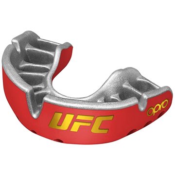 OPRO GOLD UFC, červená/stříbrná (102516002)