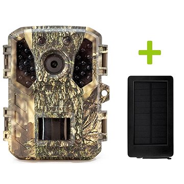 OXE Gepard II a solární panel + 32GB SD karta a 4ks baterií ZDARMA (SET10-4)