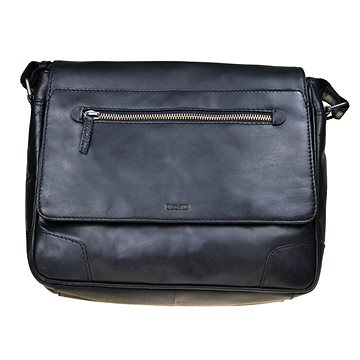 pánská kožená taška SEGALI 25580 černá (11T)