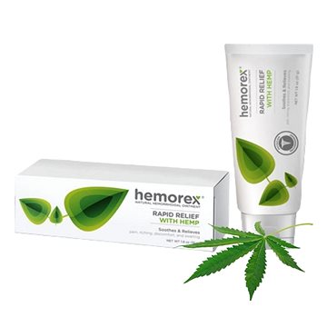 Hemorex Cannabis přírodní mast na hemoroidy 51 g (182)