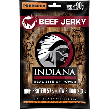 Indiana hovězí Peppered 90g (8594055300298)