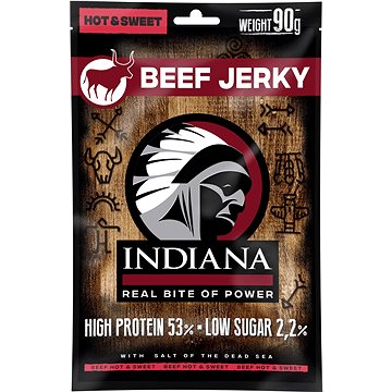 Indiana hovězí Hot & Sweet 90g (8594055300304)