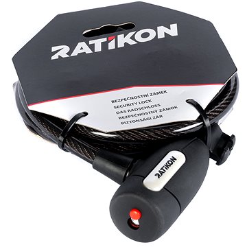 Ratikon TWIST spirálový 150cm/10mm, černý (8592627171796)