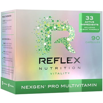 Reflex Nexgen PRO multivitamin, 90 kapslí (5033579073521)