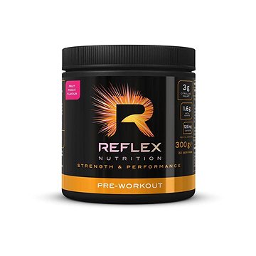 Reflex Pre-Workout 300g, ovocný mix (5033579000251)
