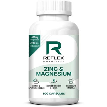 Reflex Zinc & Magnesium 100 kapslí (5033579000367)