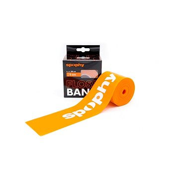 Spophy Flossband Orange, flossband oranžový, 5 cm x 2 m (8594202930040)