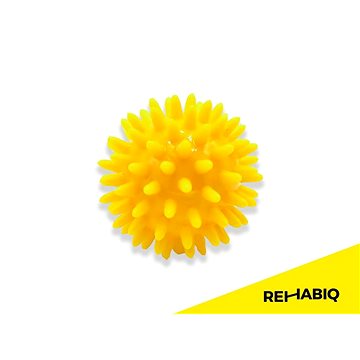 Rehabiq Masážní míček ježek žlutý, 6 cm (RIQ-JEZ6)
