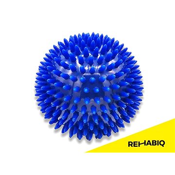 Rehabiq Masážní míček ježek modrý, 10 cm (RIQ-JEZ10)