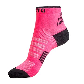 RUNTO sportovní ponožky SPRINT růžové (SPTrn055nad)