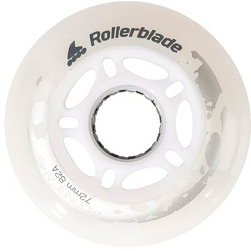 Rollerblade Moonbeams Led WH 72/82A (4PCS) white (8050459840667)